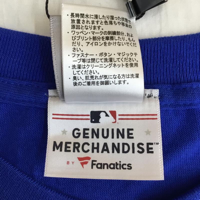 ユーズドクロージング used clothes Tシャツ 半袖 Fanatics 大谷翔平 50-50 記念Tシャツ DODGERS M プリント 青 / ブルー / メンズ USED 古着 中古 10148476
