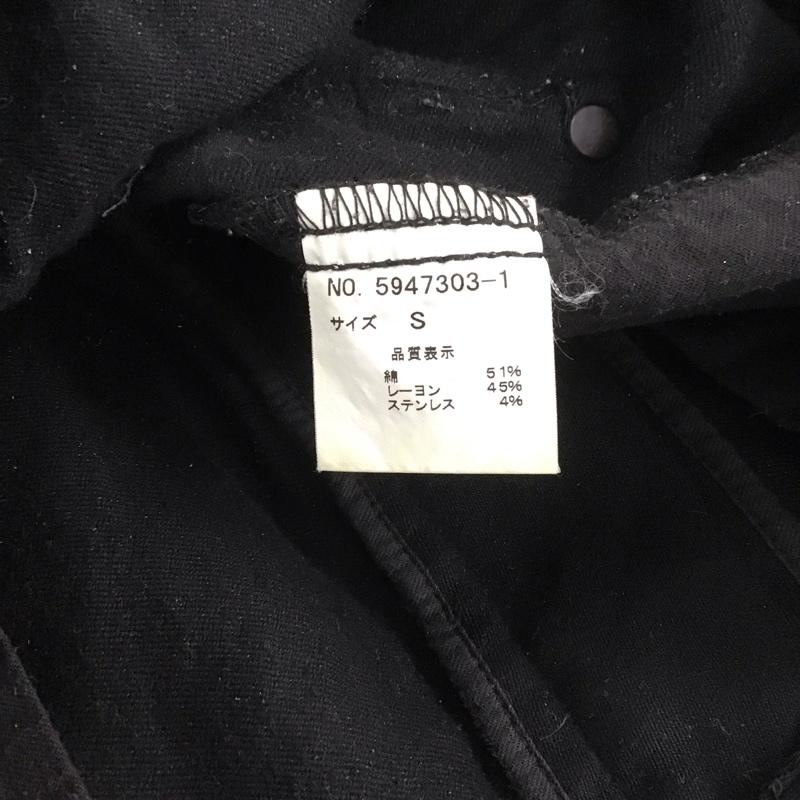 ハルプ HALB パンツ ワークパンツ、ペインターパンツ 5947303-1 カーゴパンツ S 無地 黒 / ブラック / メンズ USED 古着 中古 10148537