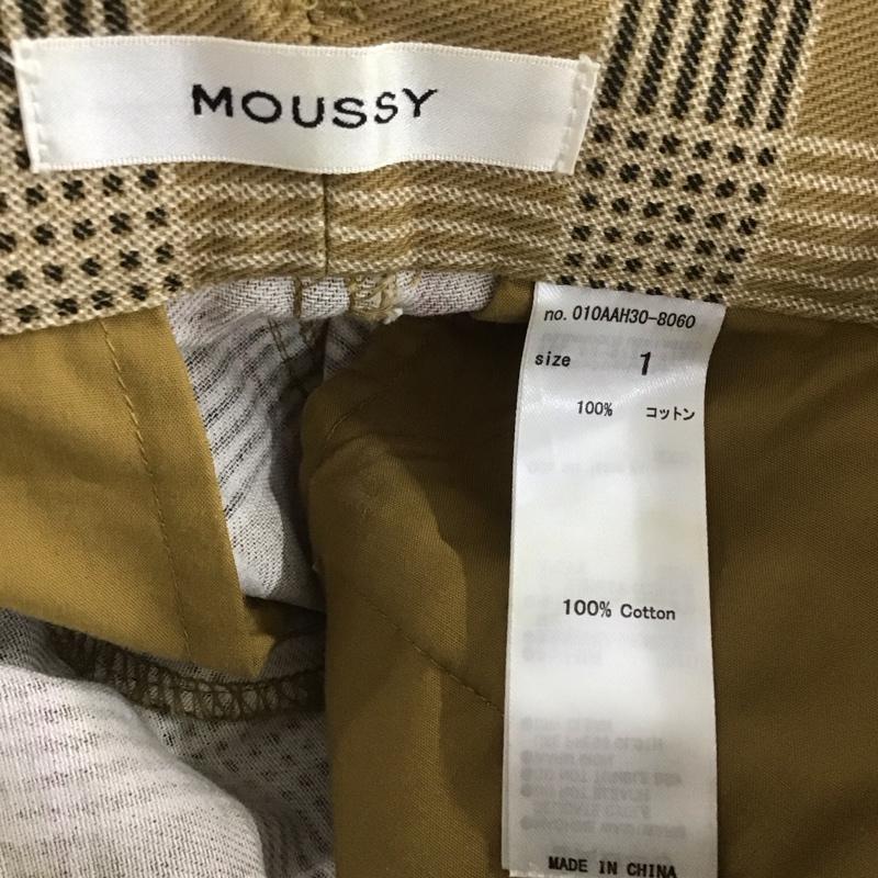 マウジー MOUSSY パンツ スラックス 010AAH30-8060 ViVi ワイドパンツ PATTERN WIDE PT 1 チェック マルチカラー / マルチカラー / レディース USED 古着 中古 10148545