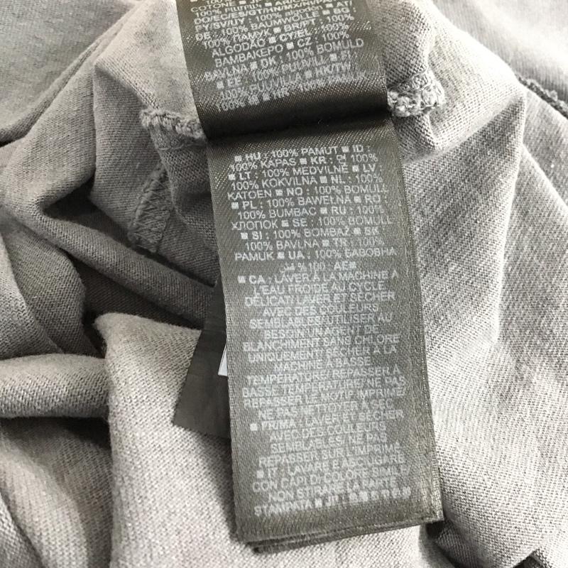ギャップ GAP カットソー 長袖 長袖カットソー 無地カットソー クルーネック yeezy S 無地 灰 / グレー / メンズ USED 古着 中古 10148571