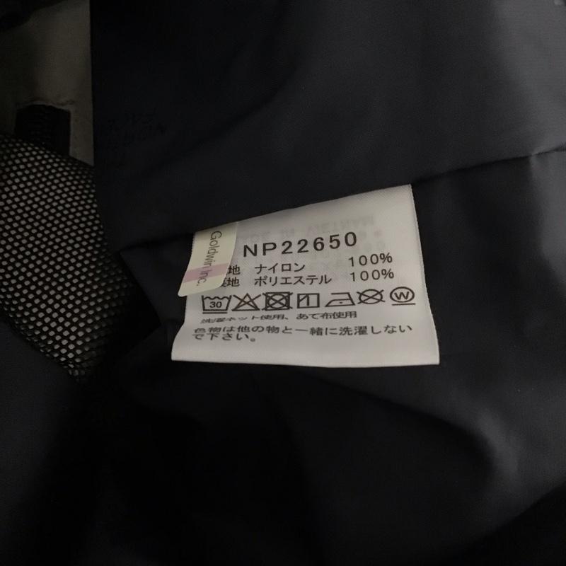 ザノースフェイス THE NORTH FACE ジャケット、上着 ジャンパー、ブルゾン np22650 チムニーウィンドジャケット L ロゴ、文字 灰 / グレー / X アイボリー / アイボリー / メンズ USED 古着 中古 10148685