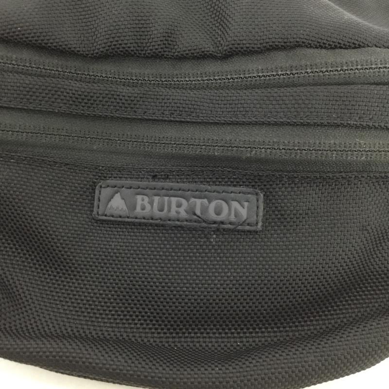 バートン BURTON ウエストバッグ ウエストバッグ ボディバッグ ロゴ、文字 黒 / ブラック / メンズ USED 古着 中古 10148809
