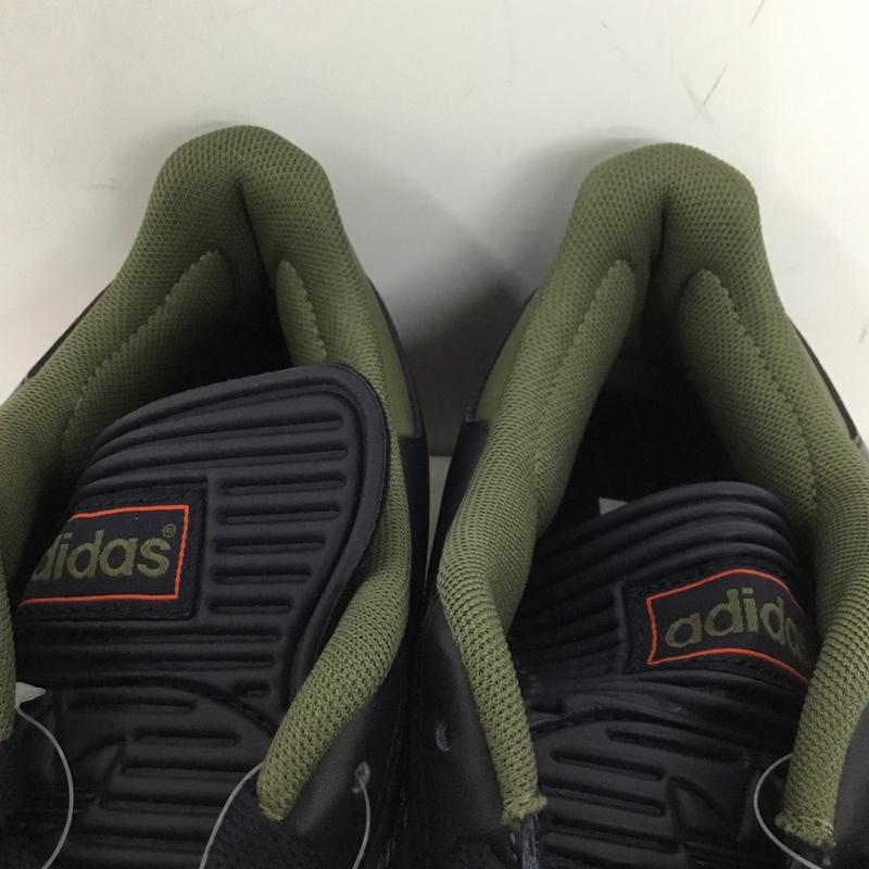 アディダス adidas スニーカー スニーカー EH1676 CRUSTAR DESCENDANT 26cm 箱有 27.5cm ロゴ、文字 紺 / ネイビー / X カーキ / カーキ / X 橙 / オレンジ / メンズ USED 古着 中古 10148847