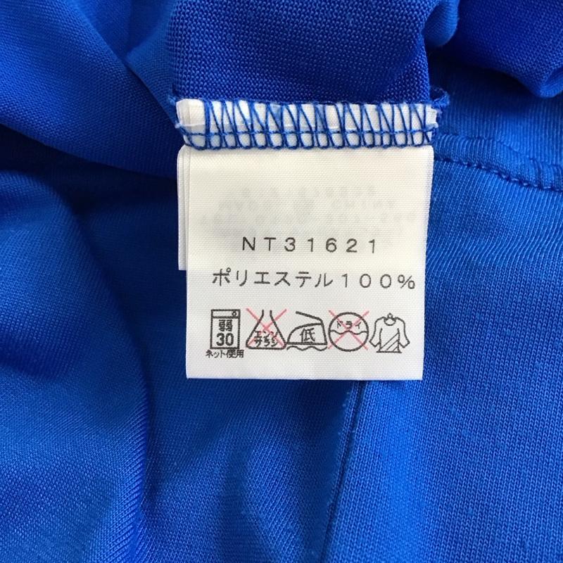 ザノースフェイス THE NORTH FACE Tシャツ 半袖 nt31621 ColorfulLogoTee 半袖カットソー プリントTシャツ S ロゴ、文字 青 / ブルー / メンズ USED 古着 中古 10148951