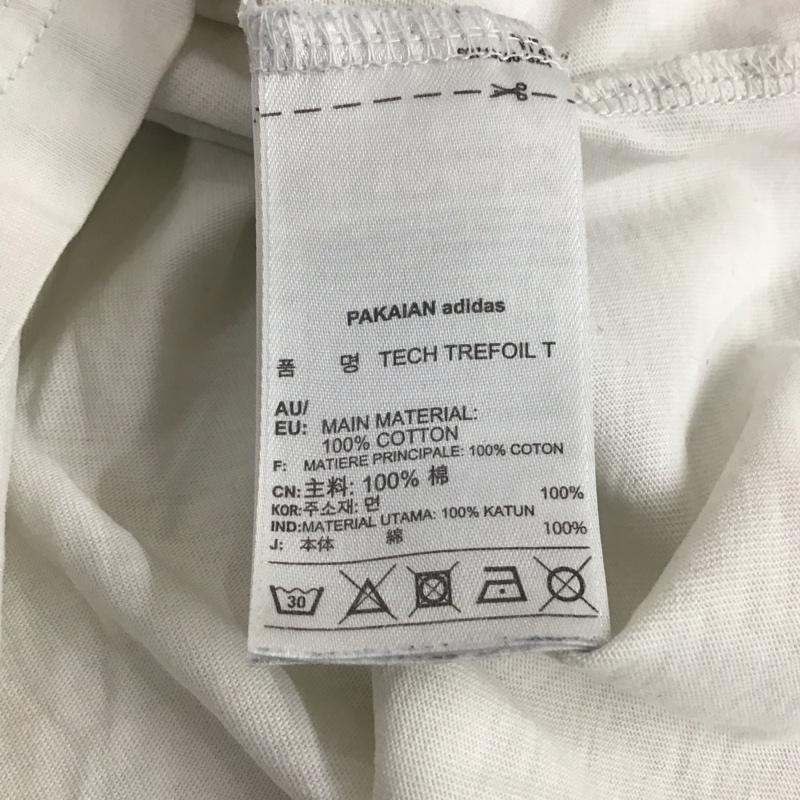 アディダス adidas Tシャツ 半袖 aj7145 半袖カットソー プリントTシャツ プリント 白 / ホワイト / メンズ USED 古着 中古 10148999