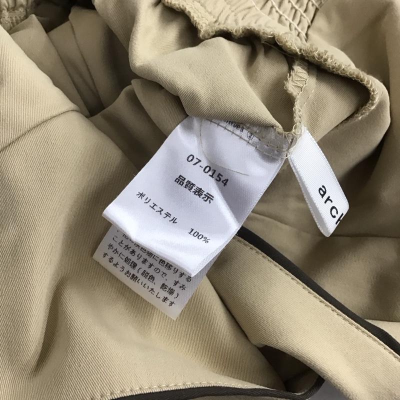 アルシーヴ archives ワンピース ロングスカート ノースリブロングワンピース キャミワンピース 無地 ベージュ / ベージュ / レディース USED 古着 中古 10149034