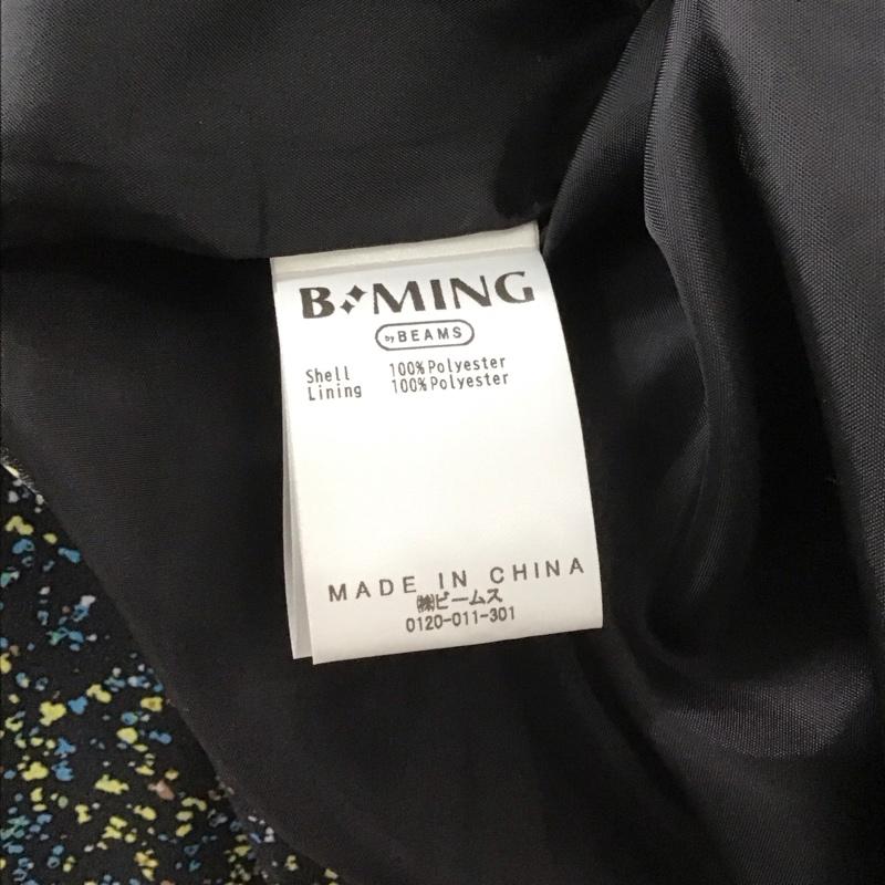 ビーミングライフストアバイビームス B:MING LIFESTORE by BEAMS ワンピース ロングスカート 長袖ロングワンピース フレアスカート Vネック M プリント マルチカラー / マルチカラー / レディース USED 古着 中古 10149064