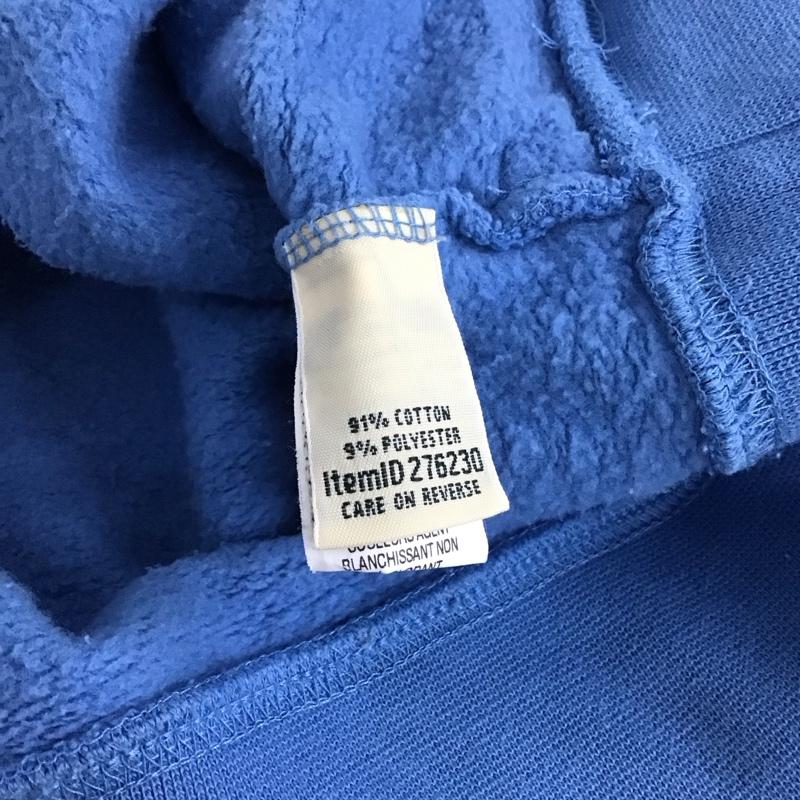 エルエルビーン L.L.Bean トレーナー 長袖 長袖トレーナー スウェット スタンドネック プルオーバー XL 無地 水色 / ライトブルー / メンズ USED 古着 中古 10149150