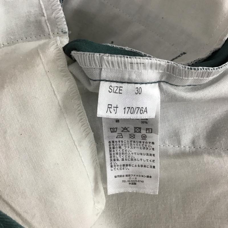 ディッキーズ Dickies パンツ ワークパンツ、ペインターパンツ ワークパンツ ワイドパンツ カジュアルパンツ 30インチ ロゴ、文字 緑 / グリーン / メンズ USED 古着 中古 10149210
