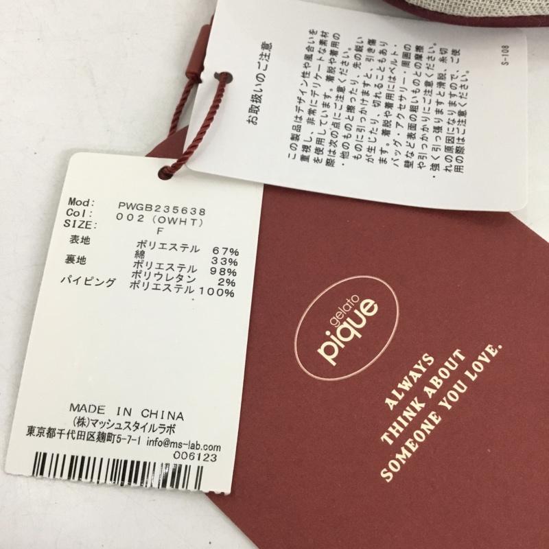 ジェラートピケ gelato pique ポーチ ポーチ PWGB235638 ジャカード織り くま 総柄 マルチカラー / マルチカラー / レディース USED 古着 中古 10149238