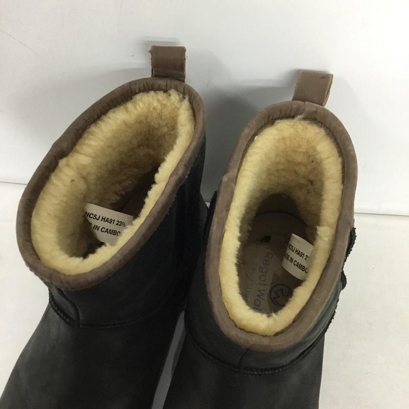 リーガル REGAL ブーツ ショートブーツ Regal Walker 23.5 23.5cm 無地 黒 / ブラック / レディース USED 古着 中古 10149264