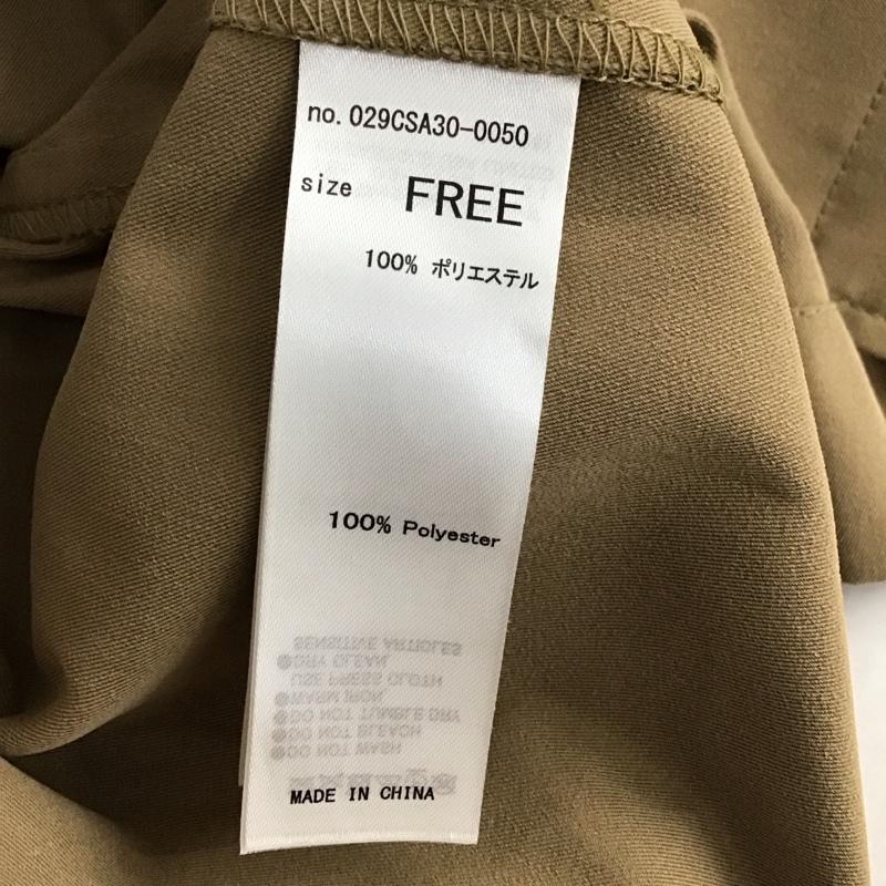 マウジー MOUSSY コート コート一般 029csa30-0050 ロングコート トレンチコート FREE 無地 マルチカラー / マルチカラー / レディース USED 古着 中古 10149329