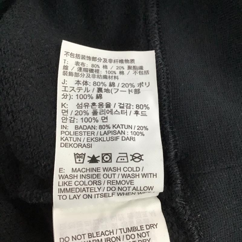 ナイキ NIKE パーカー 長袖 dq5851-010 パーカー 長袖スウェット M ロゴ、文字 黒 / ブラック / レディース USED 古着 中古 10149392