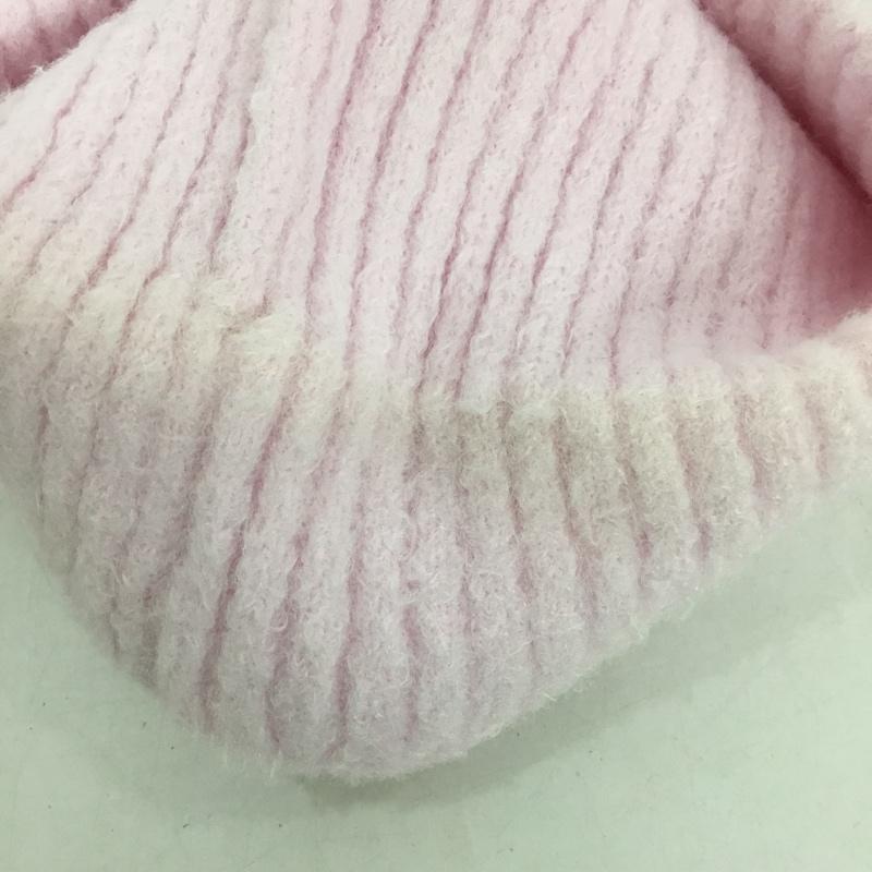 スナイデル SNIDEL 帽子 ニット帽 SWGH235645 ニットキャップ ONE SIZE 無地 桃 / ピンク / レディース USED 古着 中古 10149446