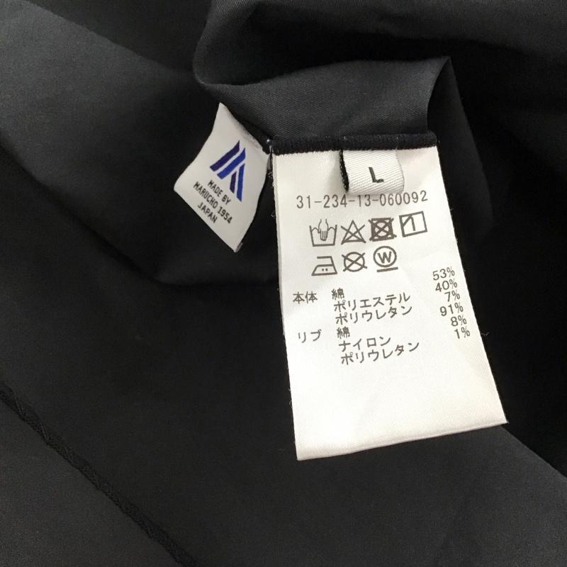 エストネーション ESTNATION カットソー 半袖 半袖カットソー 無地Tシャツ クルーネックカットソー L 無地 黒 / ブラック / メンズ USED 古着 中古 10149528