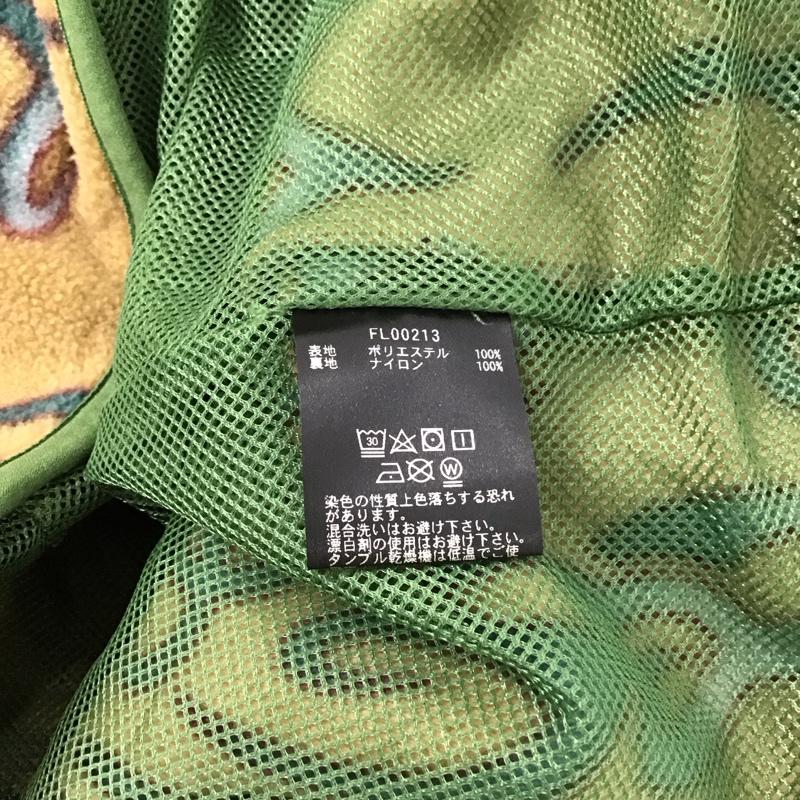 ハフ HUF ジャケット、上着 ジャンパー、ブルゾン フリースジャケット フロントボタン アウター ノーカラージャケット M プリント マルチカラー / マルチカラー / メンズ USED 古着 中古 10149586