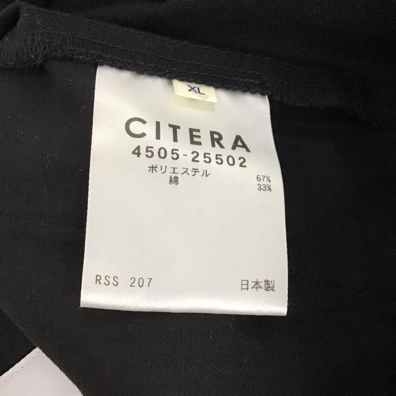 シテラ CITERA パンツ ワークパンツ、ペインターパンツ ワークパンツ ワイドパンツ カジュアルパンツ XL 無地 黒 / ブラック / メンズ USED 古着 中古 10149757