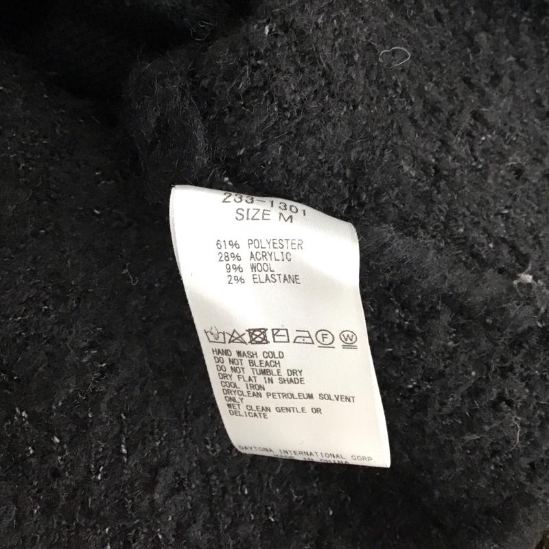 フリークスストア FREAK S STORE ニット、セーター 長袖 233-1301 M 無地 黒 / ブラック / レディース USED 古着 中古 10149790