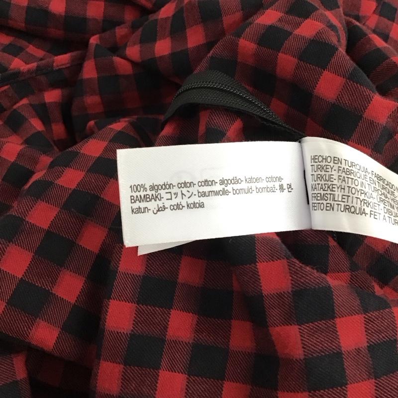 ザラ ZARA シャツ、ブラウス 長袖 XL チェック マルチカラー / マルチカラー / レディース USED 古着 中古 10149795