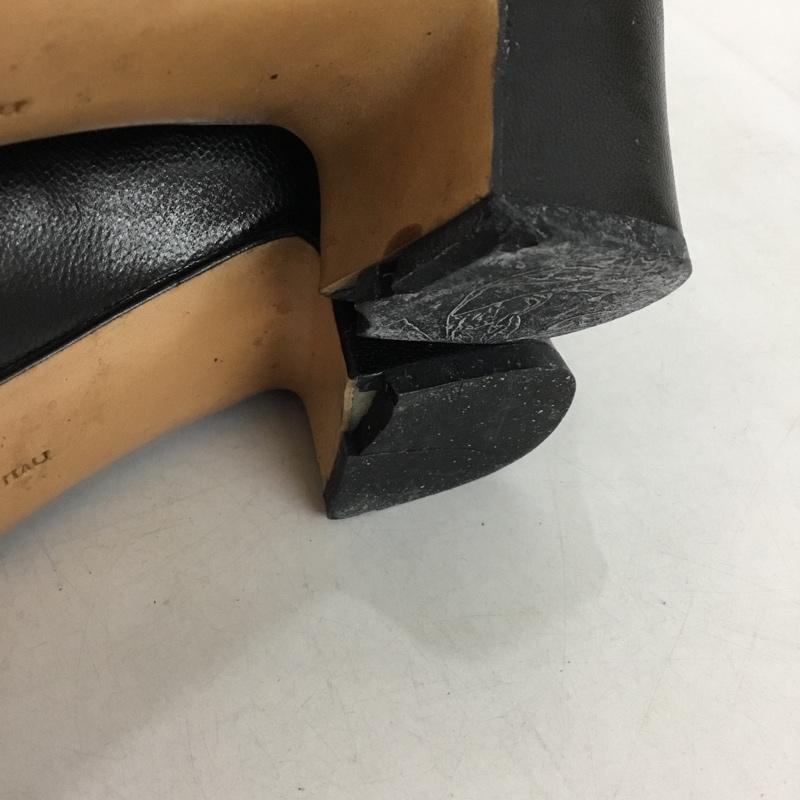サルヴァトーレフェラガモ Salvatore Ferragamo パンプス パンプス 無地 黒 / ブラック / X 金 / ゴールド / メンズ USED 古着 中古 10149808