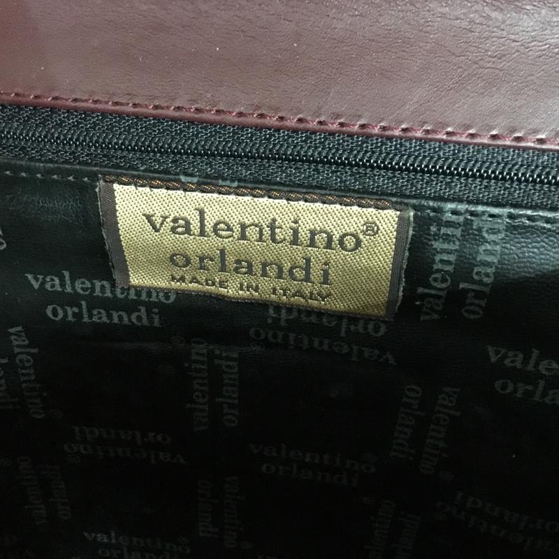 古着 USED ショルダーバッグ ショルダーバッグ Valentino Orlandi イタリア製 ロゴ、文字 えんじ / ワインレッド / レディース USED 古着 中古 10149832