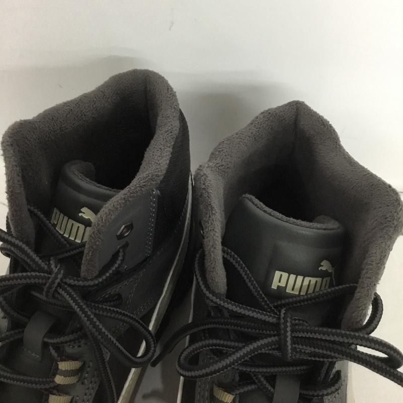 プーマ PUMA スニーカー スニーカー 398697-01 Rebound Abrupt 27cm 27.0cm ロゴ、文字 黒 / ブラック / X 灰 / グレー / メンズ USED 古着 中古 10149862