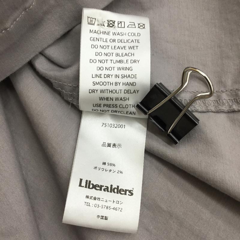 リベレイダース Liberaiders シャツ、ブラウス 長袖 CIRCLE ACID SHIRT XL プリント グレージュ / グレージュ / メンズ USED 古着 中古 10150031