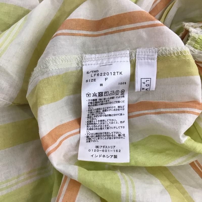 ローリーズファーム LOWRYS FARM シャツ、ブラウス 長袖 FREE ストライプ マルチカラー / マルチカラー / レディース USED 古着 中古 10150035