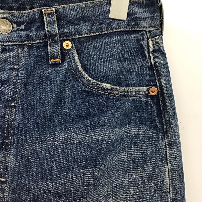 リーバイストラウスアンドコー Levi Strauss & co. パンツ デニム、ジーンズ デニムパンツ スリムパンツ カジュアルパンツ 30インチ 無地 インディゴ / インディゴ / メンズ USED 古着 中古 10150077
