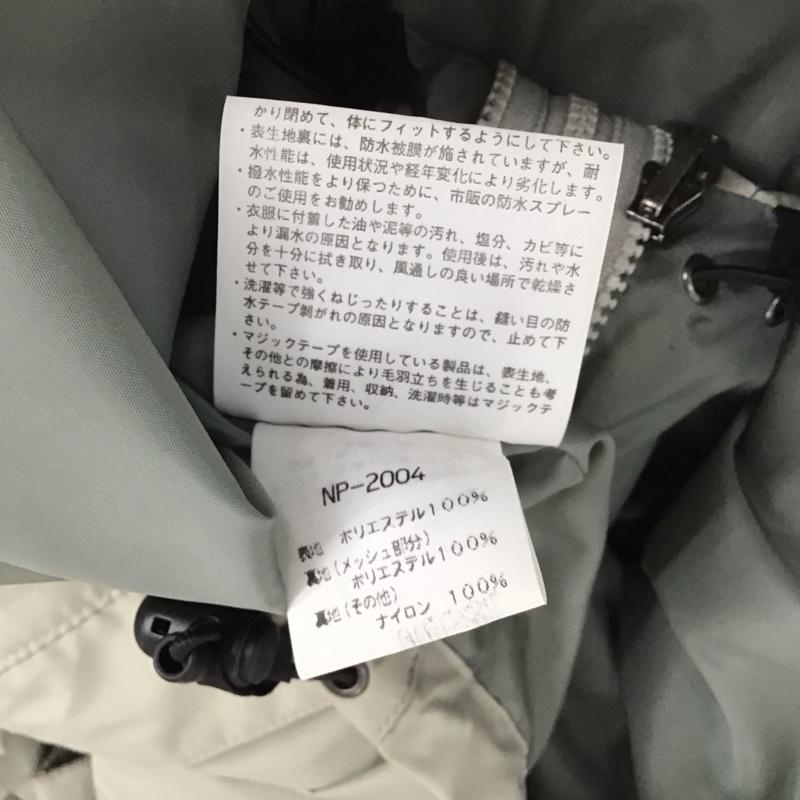 ザノースフェイス THE NORTH FACE ジャケット、上着 ジャンパー、ブルゾン np-2004 ナイロンジャケット ジップアップジャケット アウター S ロゴ、文字 灰 / グレー / メンズ USED 古着 中古 10150100