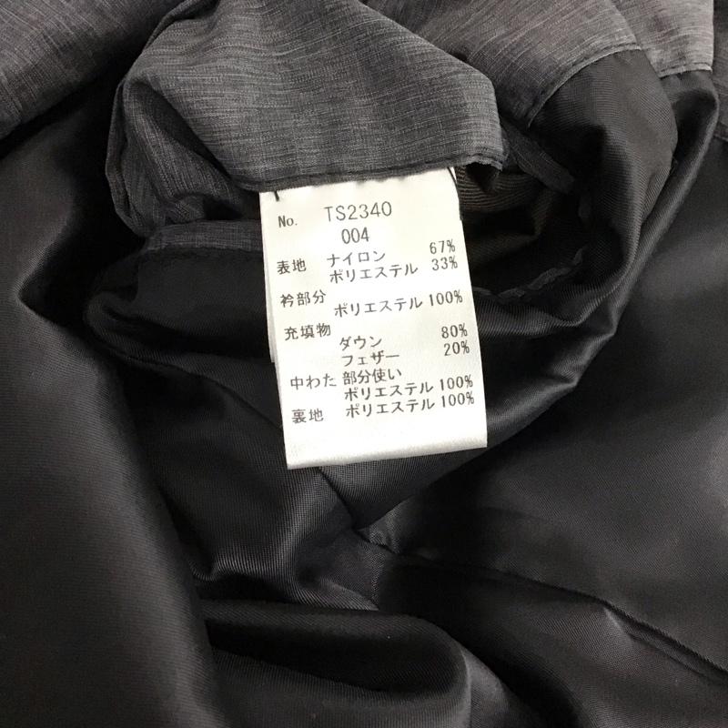 古着 USED ジャケット、上着 ジャンパー、ブルゾン ダウンジャケット アウター 前ボタンジャケット S 無地 灰 / グレー / メンズ USED 古着 中古 10150303