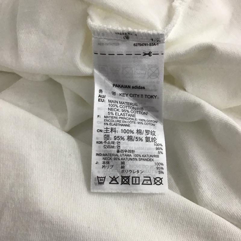 アディダス adidas Tシャツ 半袖 dh3900 MarkGonzalesSOLIDSHMOOTEE シュムーTシャツ プリントTシャツ L プリント 黒 / ブラック / メンズ USED 古着 中古 10150352