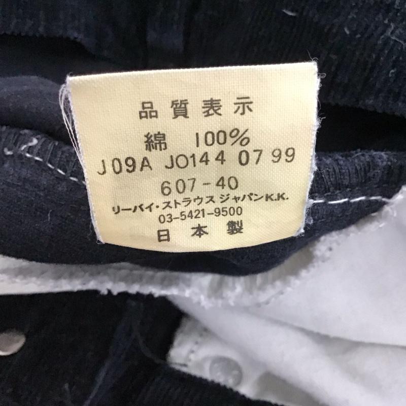 リーバイストラウスアンドコー Levi Strauss & co. パンツ ワークパンツ、ペインターパンツ コーデュロイパンツ スリムパンツ カジュアルパンツ ストレッチパンツ 31インチ 無地 黒 / ブラック / メンズ USED 古着 中古 10150392
