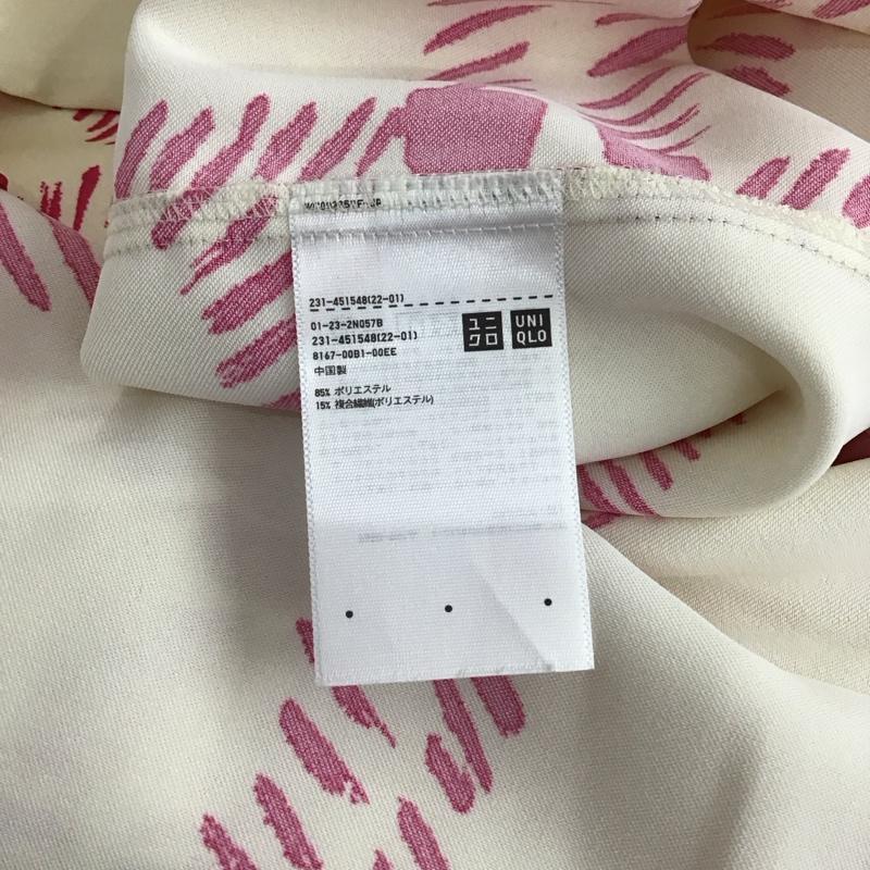 ユニクロ UNIQLO シャツ、ブラウス 半袖 231-451548 オープンカラーシャツ XXL 総柄 マルチカラー / マルチカラー / レディース USED 古着 中古 10150478