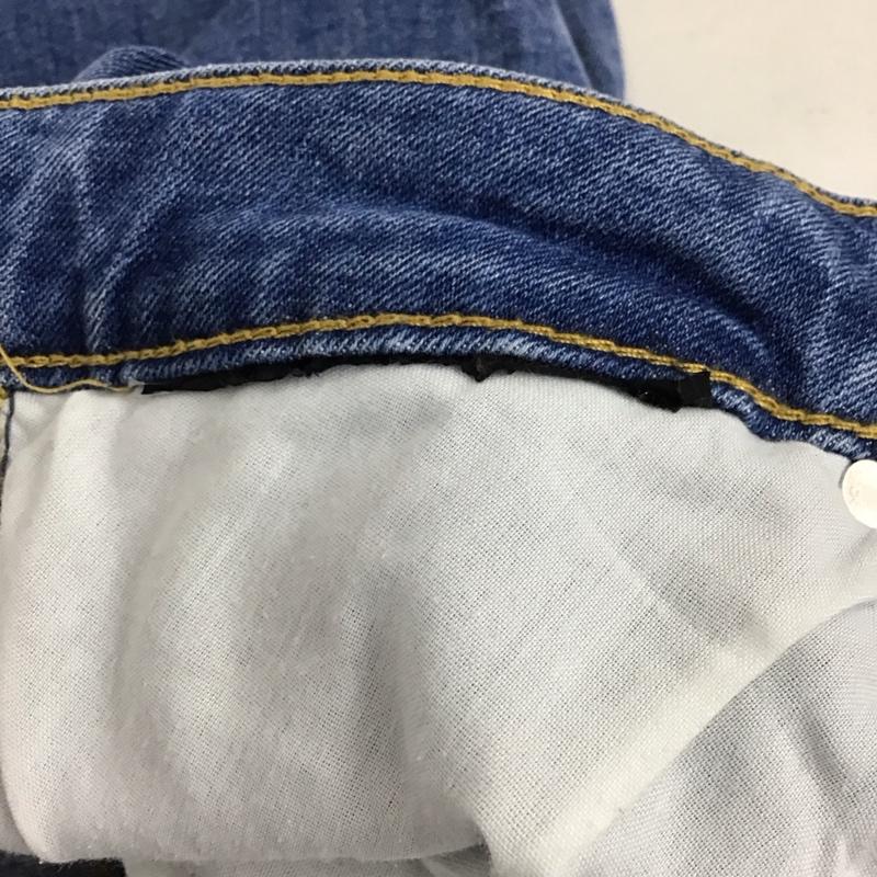 ザラ ZARA パンツ デニム、ジーンズ 38 無地 水色 / ライトブルー / レディース USED 古着 中古 10150482