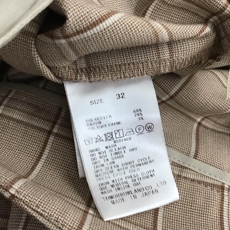 ボールジィ BALLSEY パンツ スラックス 32 チェック マルチカラー / マルチカラー / レディース USED 古着 中古 10150523