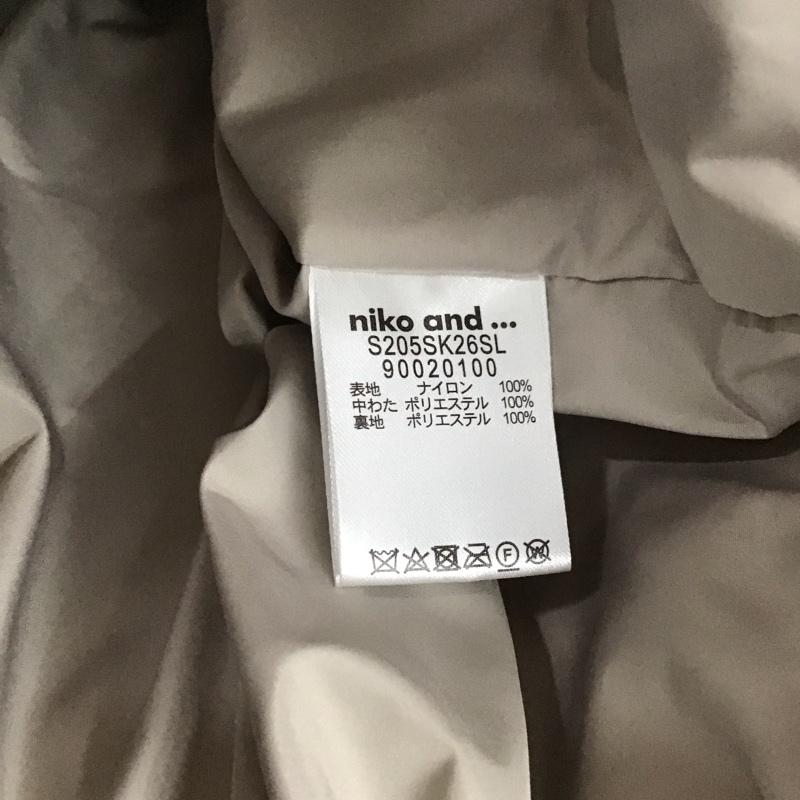 ニコアンド niko and... ジャケット、上着 ジャンパー、ブルゾン Bear L 無地 茶 / ブラウン / レディース USED 古着 中古 10150550