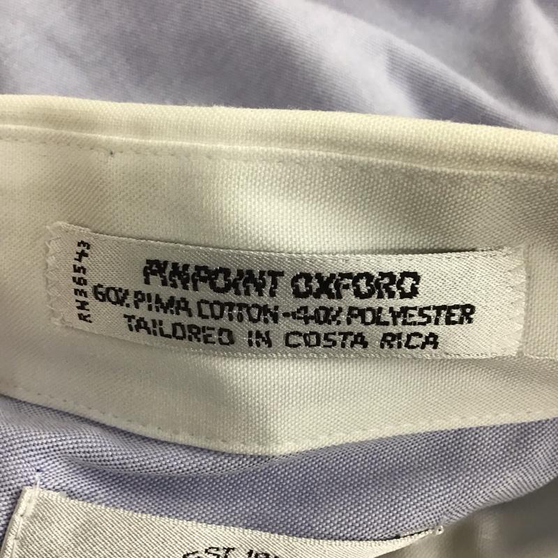 ウ゛ァンヒューゼン VANHEUSEN シャツ、ブラウス 長袖 長袖シャツ 無地シャツ カラーシャツ 無地 水色 / ライトブルー / メンズ USED 古着 中古 10150686