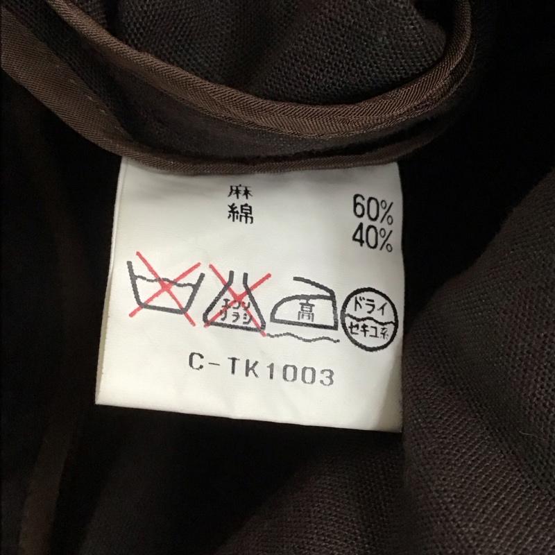 ドリスヴァンノッテン DRIES VAN NOTEN ジャケット、上着 ジャケット、ブレザー カジュアルジャケット アウター カラージャケット 46 刺繍 茶 / ブラウン / メンズ USED 古着 中古 10150711