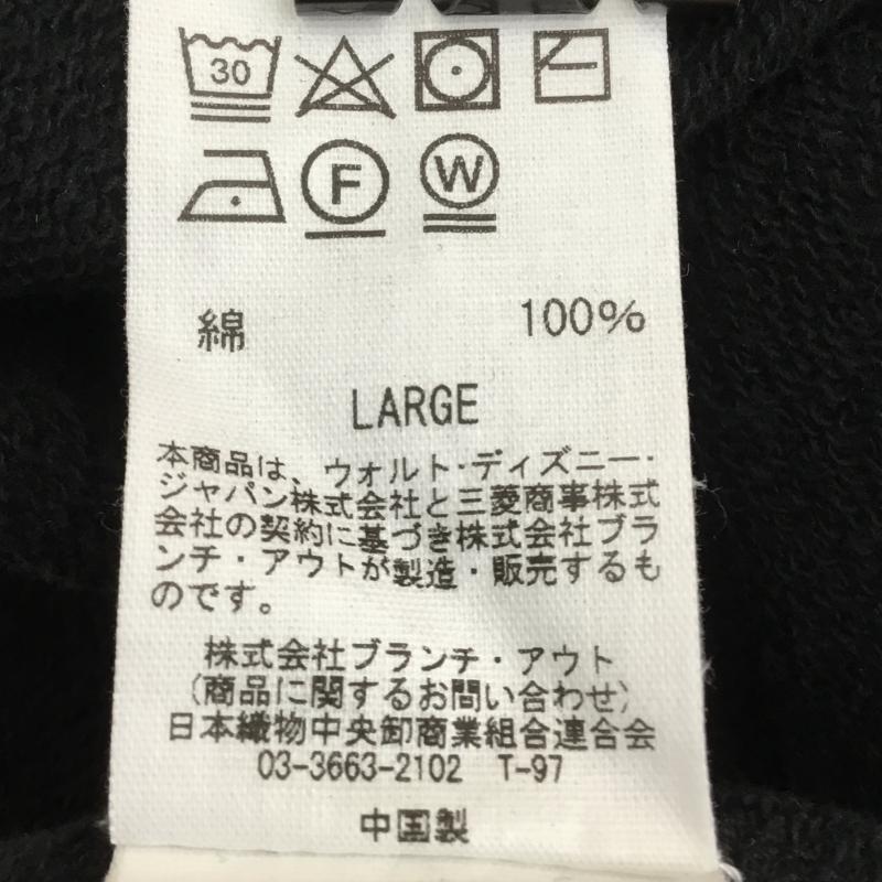 ペニーズ PENNEY S トレーナー 長袖 Disney L キャラクター 黒 / ブラック / メンズ USED 古着 中古 10150951