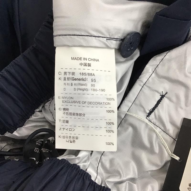 ナイキ NIKE パンツ ワークパンツ、ペインターパンツ ワークパンツ ナイロンパンツ ワイドパンツ ゴルフウェア XXL 無地 紺 / ネイビー / メンズ USED 古着 中古 10150987