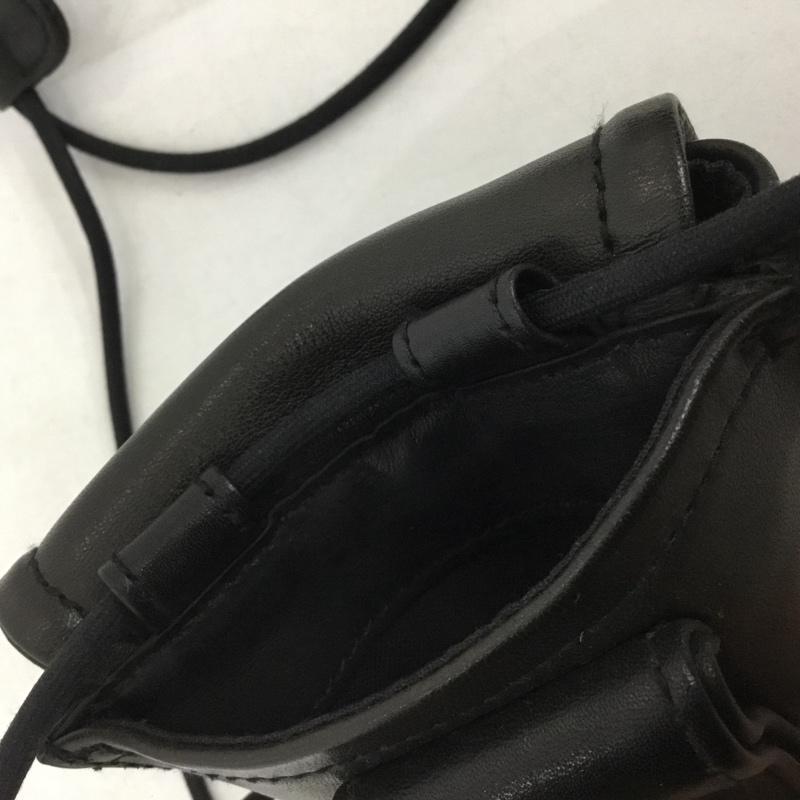 ポーター PORTER ショルダーバッグ ショルダーバッグ レザー ミニショルダーバッグ 無地 黒 / ブラック / メンズ USED 古着 中古 10151058