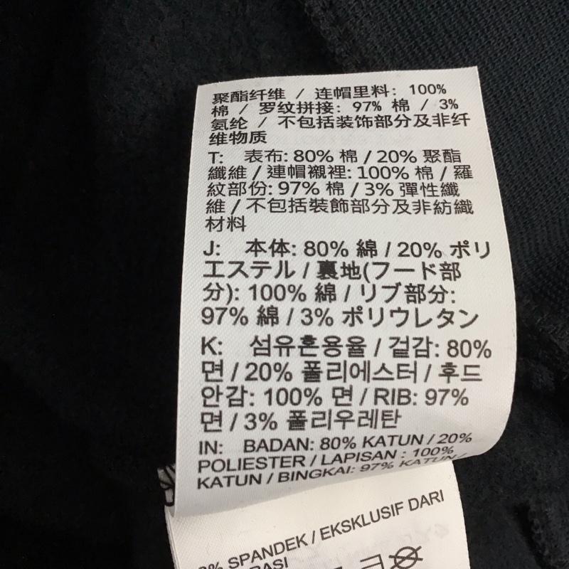 ジョーダンブランド JORDAN BRAND パーカー 長袖 fv7227-010 フリースプルオーバー L ロゴ、文字 黒 / ブラック / メンズ USED 古着 中古 10151103
