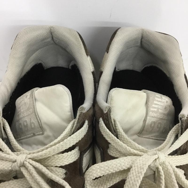 ニューバランス New Balance スニーカー スニーカー CM996UO2 28cm 28.0cm ロゴ、文字 茶 / ブラウン / メンズ USED 古着 中古 10151180