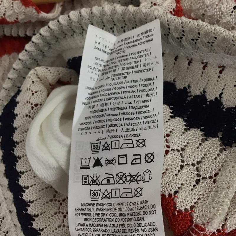ゲス Guess ワンピース ひざ丈スカート タグ S マルチカラー / マルチカラー / レディース USED 古着 中古 10151203