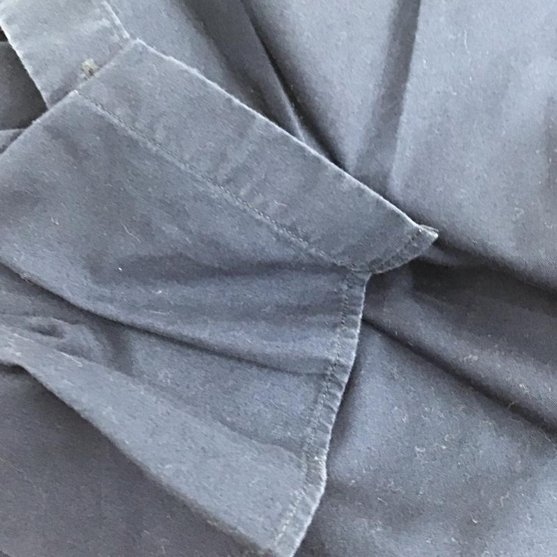 ブルーブルー BLUE BLUE シャツ、ブラウス 長袖 M 無地 紺 / ネイビー / レディース USED 古着 中古 10151207