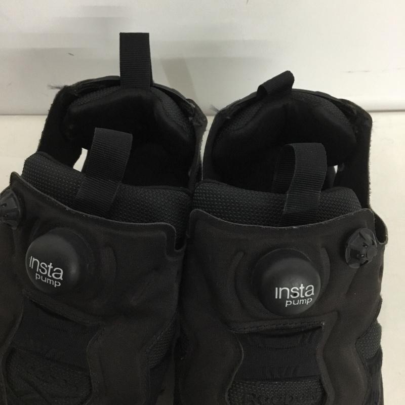 リーボック Reebok スニーカー スニーカー DV6985 インスタ ポンプフューリー OG 25cm 25.0cm 無地 黒 / ブラック / レディース USED 古着 中古 10151213