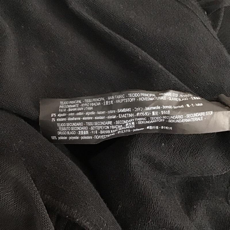 ザラウーマン ZARA WOMAN ワンピース ロングスカート スウェット チュール S 無地 黒 / ブラック / レディース USED 古着 中古 10151286