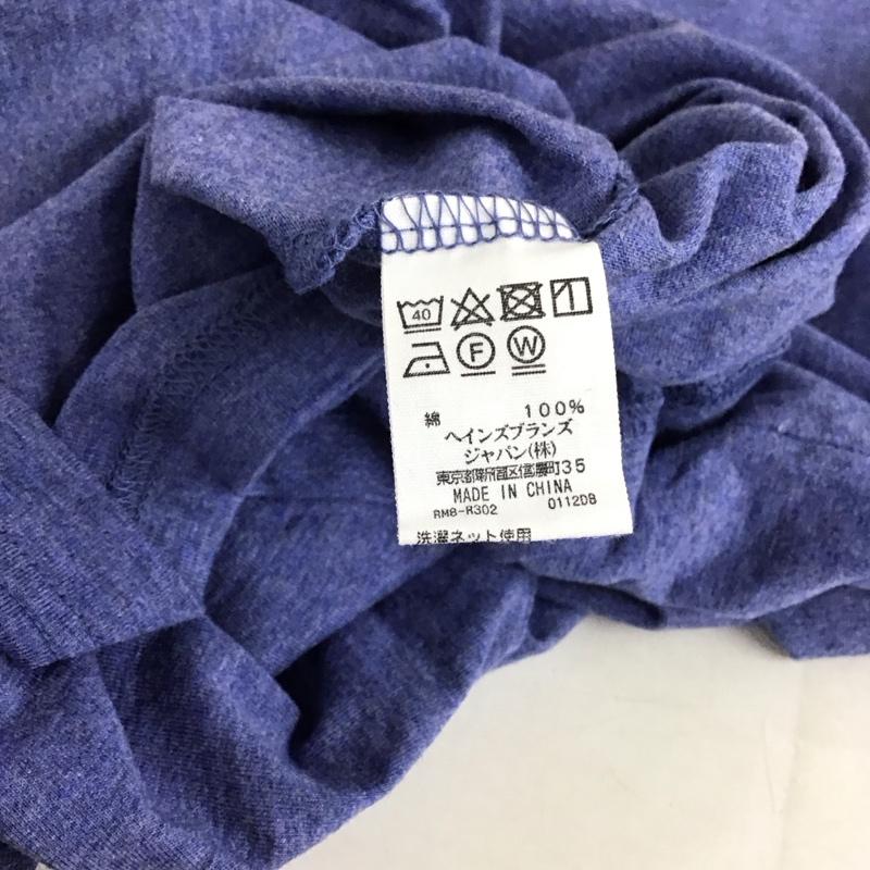 ポロラルフローレン POLO RALPH LAUREN Tシャツ 半袖 半袖カットソー プリントTシャツ クルーネックカットソー L ロゴ、文字 青 / ブルー / メンズ USED 古着 中古 10151343