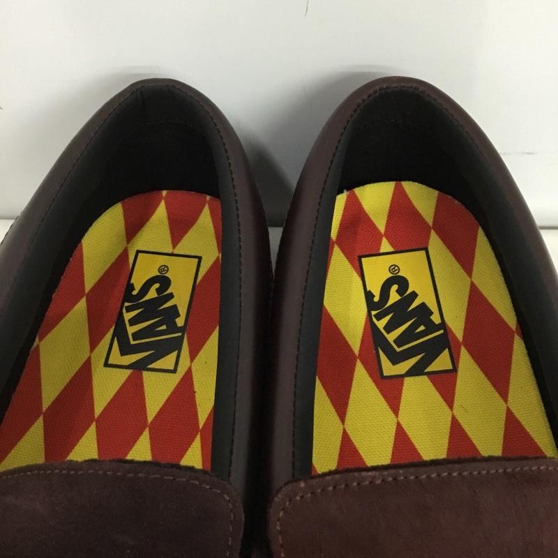 バンズ VANS ローファー ローファー V196CF MIX BLS 30cm 箱有 30.0cm ロゴ、文字 茶 / ブラウン / brown メンズ USED 古着 中古 10151509